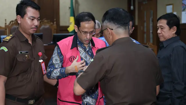 Nadiem Makarim Jalani Sidang Pemeriksaan Terdakwa