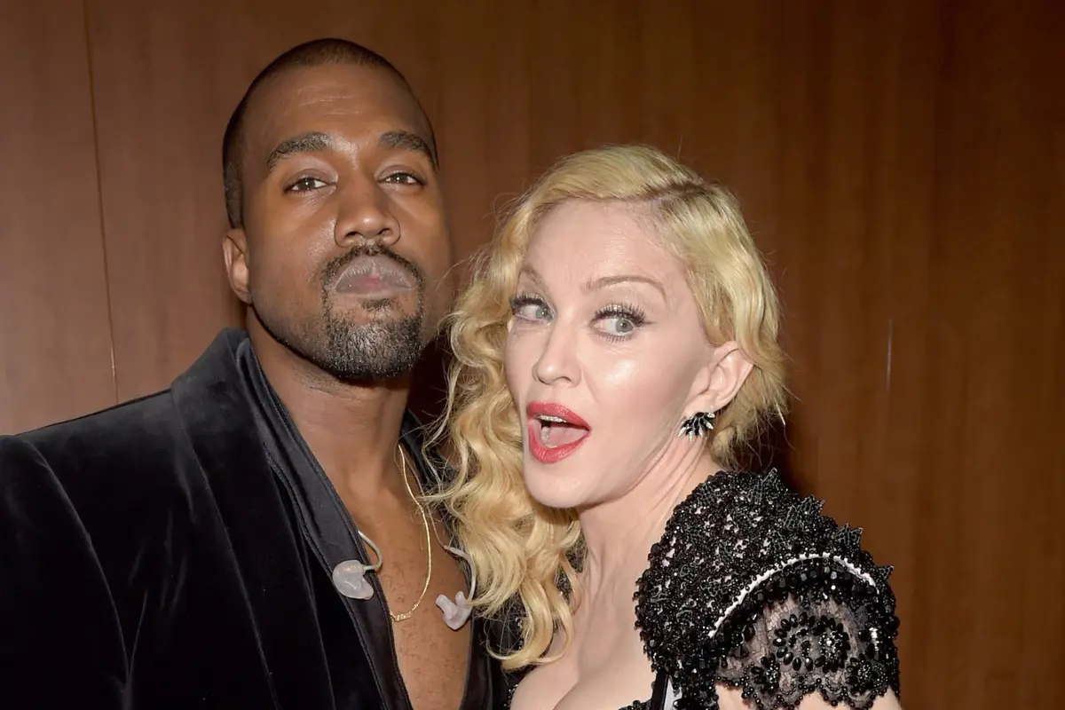 Madonna & Kanye West (Foto : Huffingtonpost)