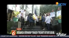 Universitas Trisakti peringati tragedi 12 Mei 1998 dengan upacara, napak tilas, dan tabur bunga.