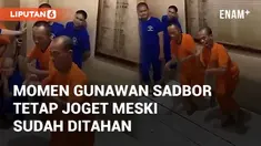 Gunawan Sadbor dan Supendi ditetapkan sebagai tersangka kasus promosi judi online. Meski ditahan, Gunawan tetap menghibur sesama tahanan dengan joget khasnya, sadbor