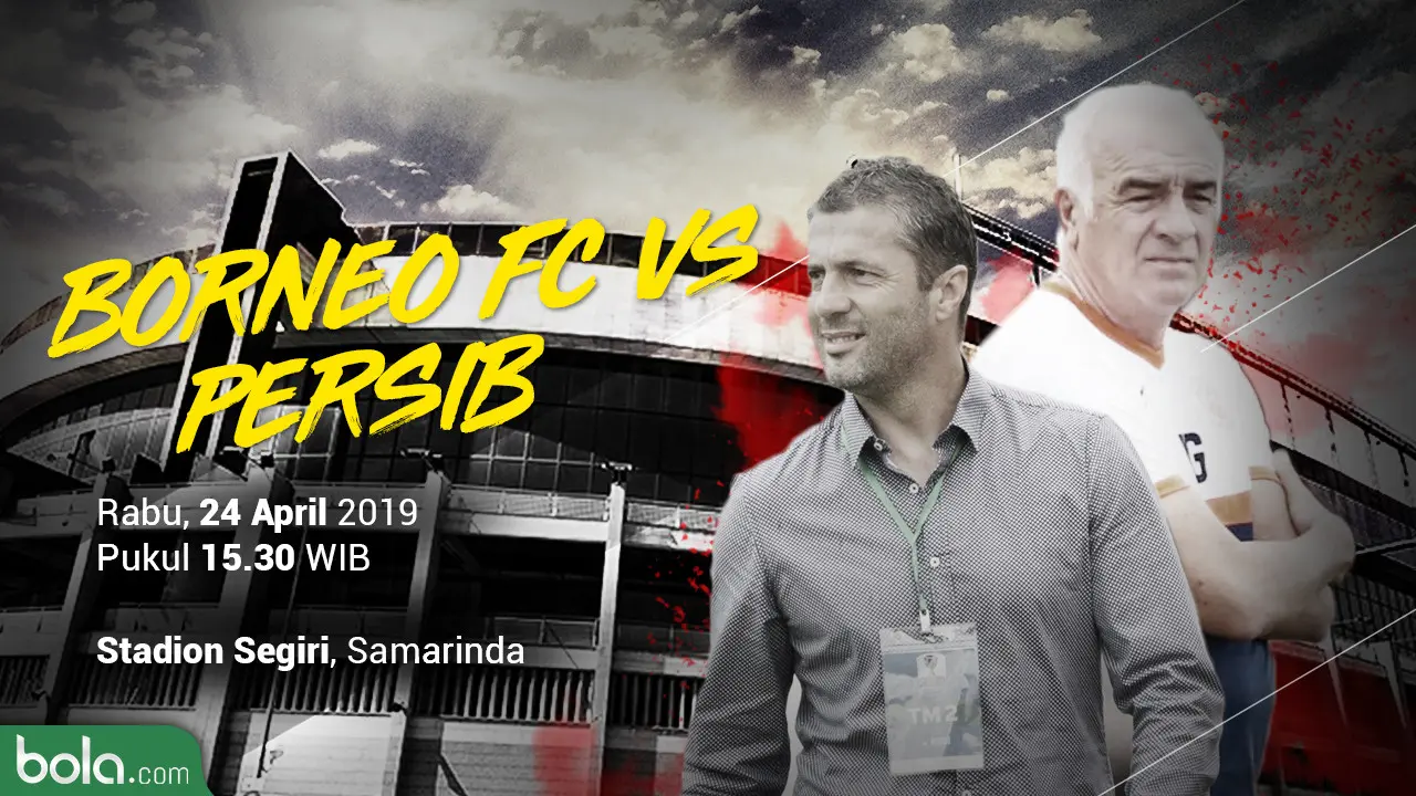 Duel Pelatih Pusamania Borneo FC vs Persib Bandung