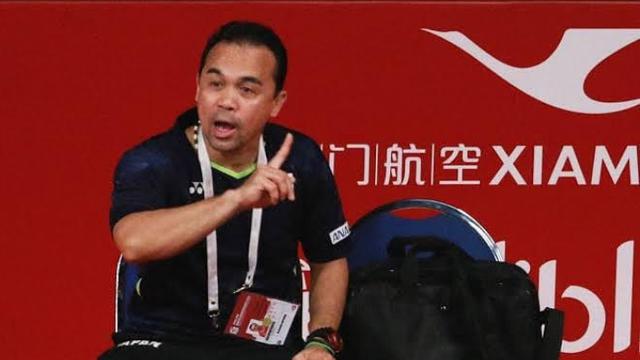 Pelatih tunggal putri pelatnas PBSI, Rionny Mainaky