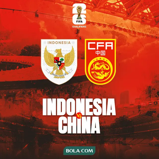 Kualifikasi Piala Dunia 2026 Zona Asia - Timnas Indonesia Vs China - Alternatif