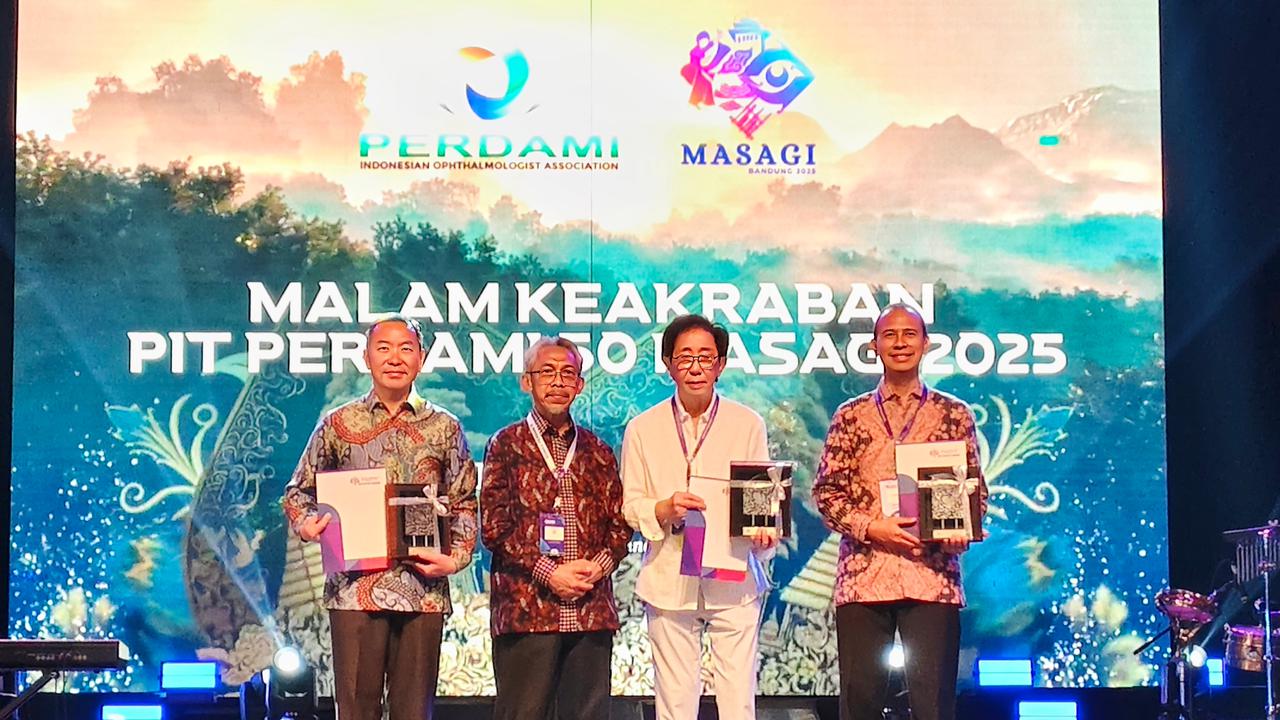 Sido Muncul Terima Perdami Awards 2025 atas Kepedulian Berantas Kebutaan
