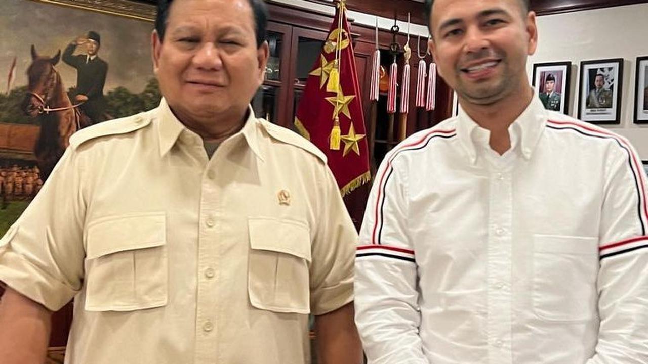 Momen Raffi Ahmad Diundang Prabowo Subianto ke Kemenhan