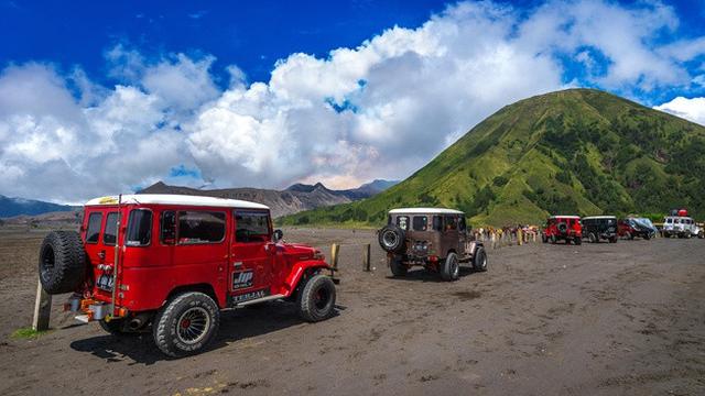 Ilustrasi tempat wisata Gunung Bromo
