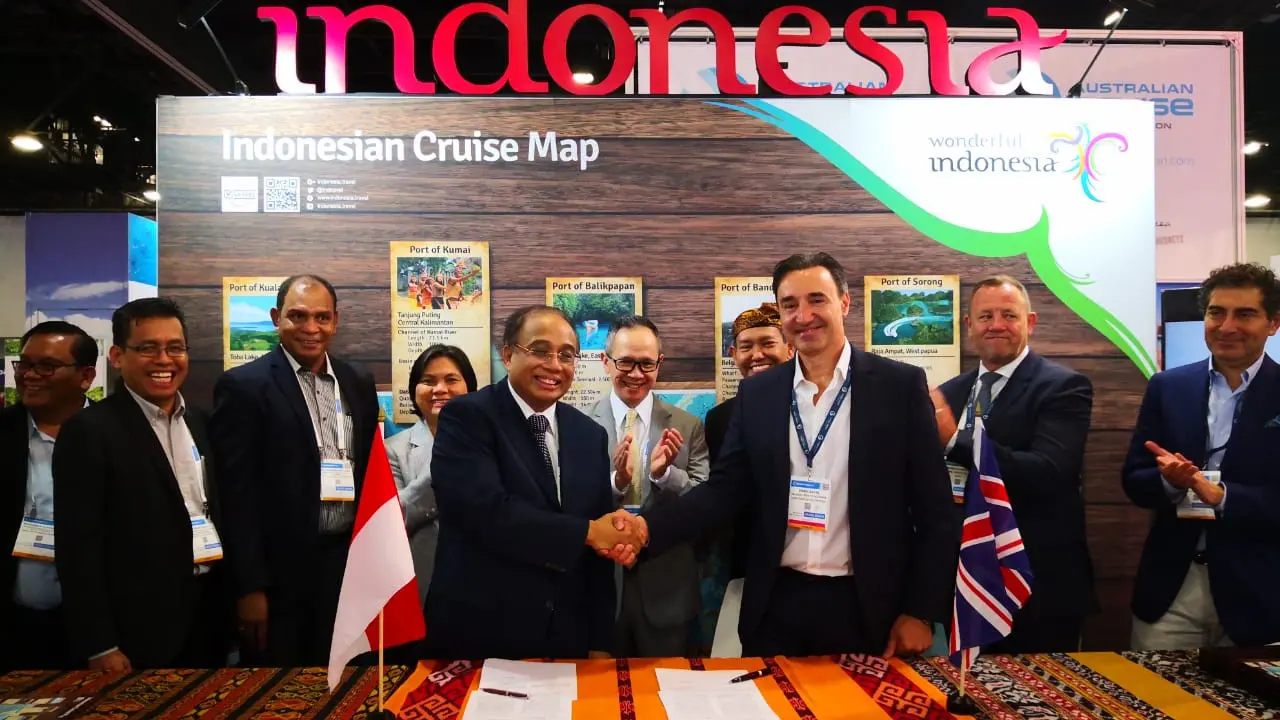 Kemenpar Tawarkan 14 Pelabuhan Cruise Ship di Seatrade Cruise Global USA