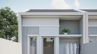 7 Contoh Rumah Kecil Type 30 dengan Taman Belakang dan Sudut Laundry yang Rapi
