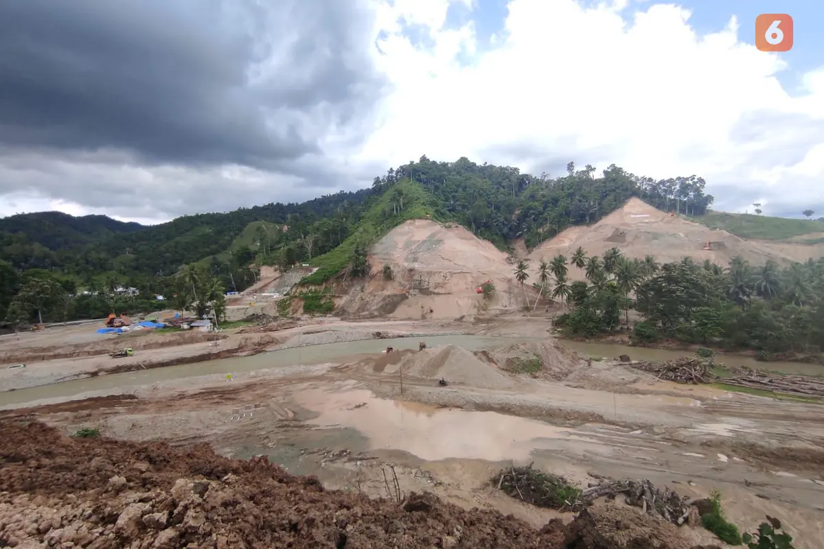 Pembangunan Proyek Strategis Nasional (PSN), Waduk Bulango Ulu yang dinilai sangat berdampak pada lingkungan dan sosial masyarakat (Arfandi/Liputan6.com)