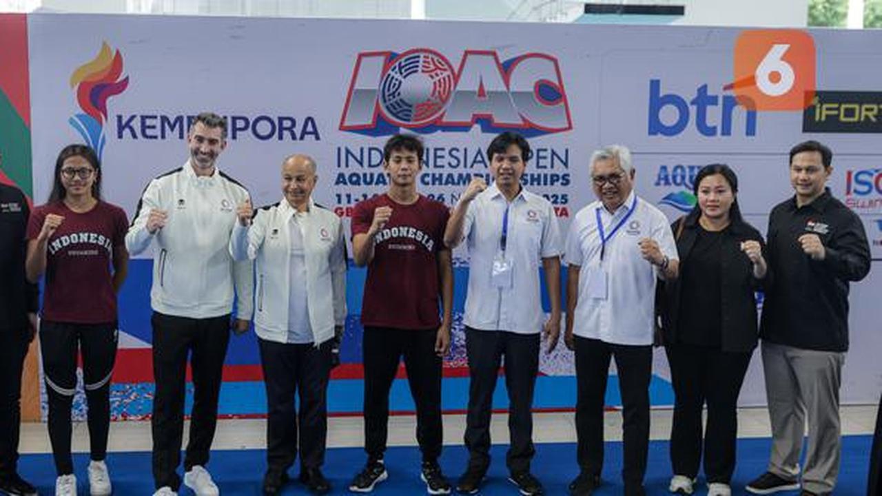 Presiden World Aquatics Puji Indonesia Open Aquatic Championships 2025
