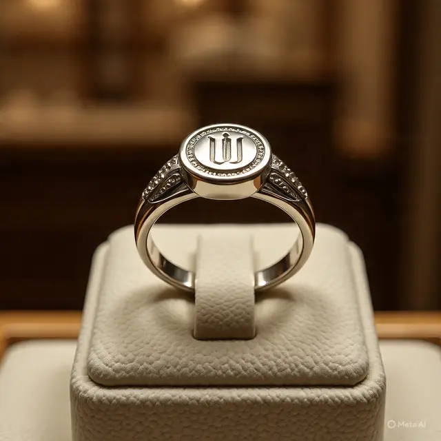 Model Cincin Perak Pria Elegan