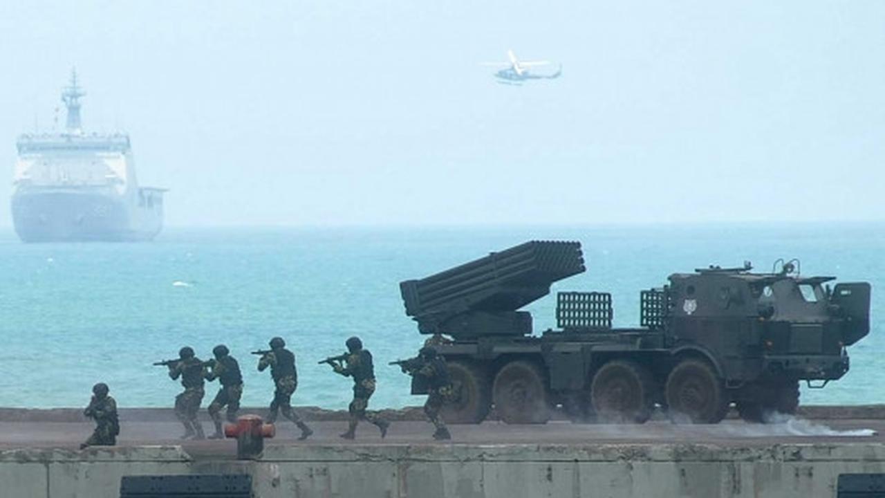 Aksi TNI AL unjuk kemampuan infiltrasi serangan musuh di laut