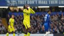 The Lilywhites kembali kebobolan pada menit ke-66 melalui gol Andrey Santos yang membuat skor menjadi 0-2. (AP Photo/Kirsty Wigglesworth)