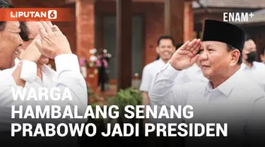 Kata Warga Hambalang Soal Prabowo Subianto