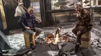 Spider-Man 2: Gedung Oscorp Hancur Terbakar