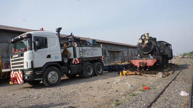 Kereta Uap Solo Dipindahkan ke Balai Yasa