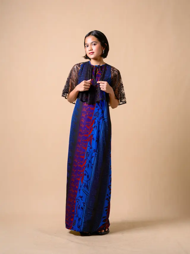 Maxi Dress Batik Brokat