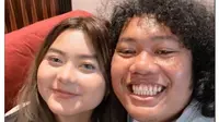 Marshel Widianto dan Cesen Eks JKT48. (Sumber: TikTok/@yanseniy)