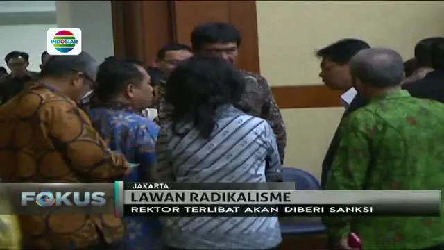 Ratusan rektor universitas se-Indonesia hadiri rapat evaluasi dengan menristek.