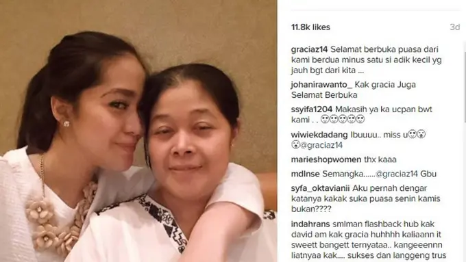 [Bintang] Gracia Indri dan ibu