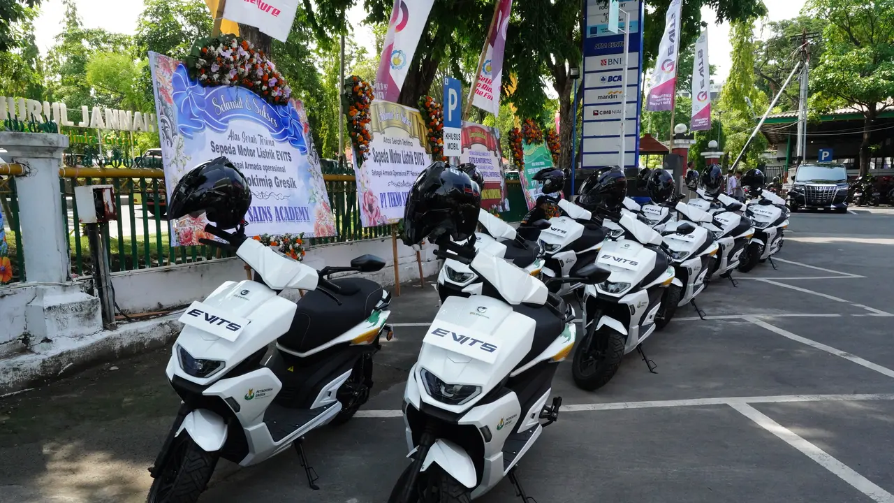 kendaraan motor listrik