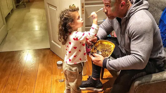 The Rock dan putrinya, Jasmine (Instagram/ therock)
