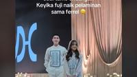 Disebut Punya Hubungan Khusus, Fuji dan Verrell Bramasta Kompak Jadi Model Busana Muslim.&amp;nbsp; foto: TikTok @firliparliningtyas
