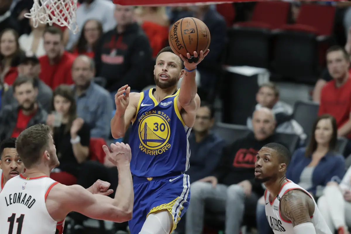 Golden State Warriors Vs Portland Trail Blazers