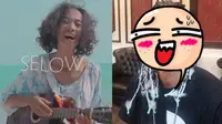 Potret terbaru Wahyu Ramdani, penyanyi yang viral berkat lagunya berjudul 'Selow'. (Sumber: YouTube/JEFRY OFFICIAL/Instagram/@wahyuselow14)