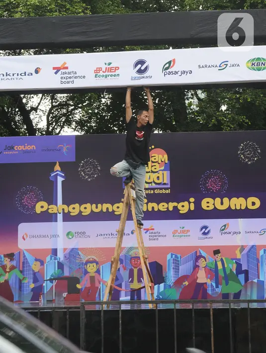 Selain menyuguhkan penampilan artis-artis ibu kota, berbagai acara menarik juga akan dihelat. (merdeka.com/Imam Buhori)