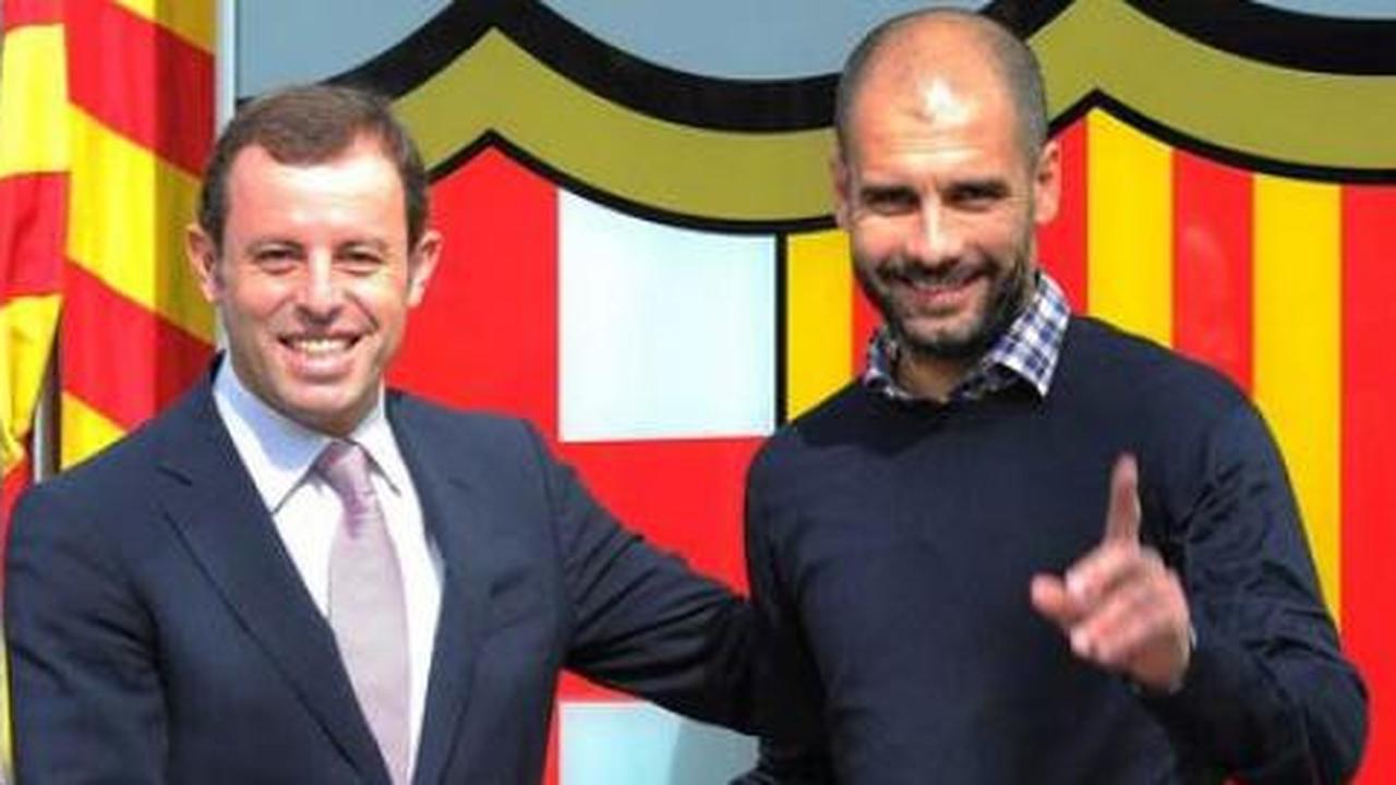 Direksi Barca penyebab kegalauan Guardiola