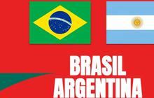 Catat! Jadwal Pertandingan Argentina Vs Brasil di Kualifikasi Piala Dunia 2026 Zona Conmebol