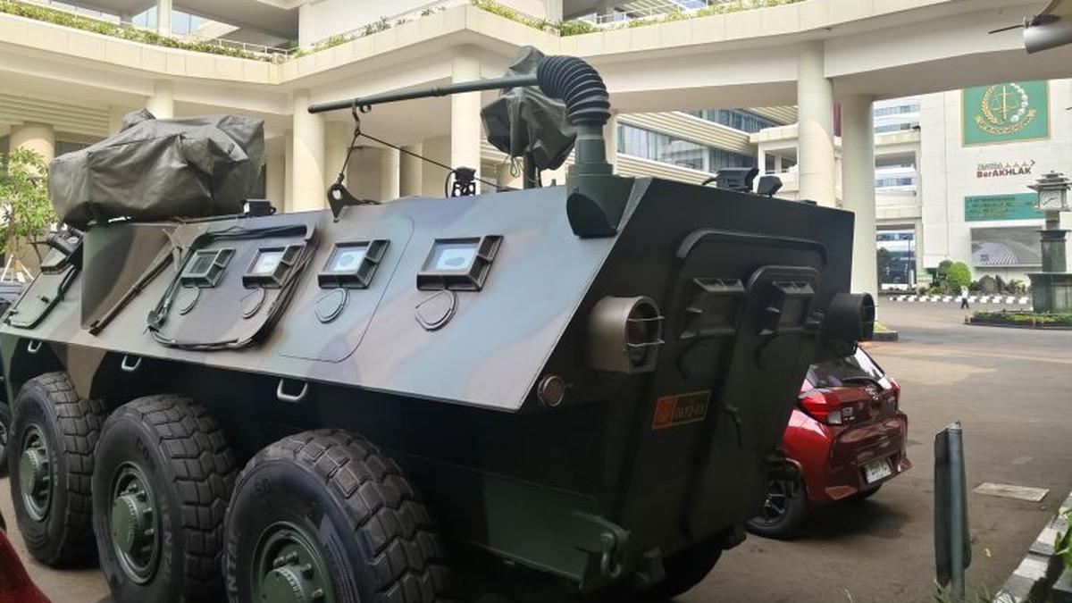 Ada Kendaraan Tempur Tni Siaga Di Kejagung, Ternyata Ini Tujuannya