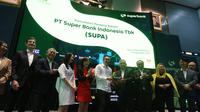Bursa Efek Indonesia (BEI) mencatat bahwa hingga 5 Desember 2025, terdapat 24 perusahaan yang telah melantai di bursa,. Di antara perusahaan-perusahaan tersebut, PT Super Bank Indonesia Tbk (SUPA) atau Superbank berhasil mencatatkan perolehan dana IPO yang signifikan. [Fimela/Budy Santoso]