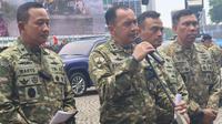 Kepala Pusat Penerangan (Kapuspen) TNI Mayjen TNI Freddy Ardianzah di Monas, Jakarta. (Foto: Merdeka.com/Nur Habibie).