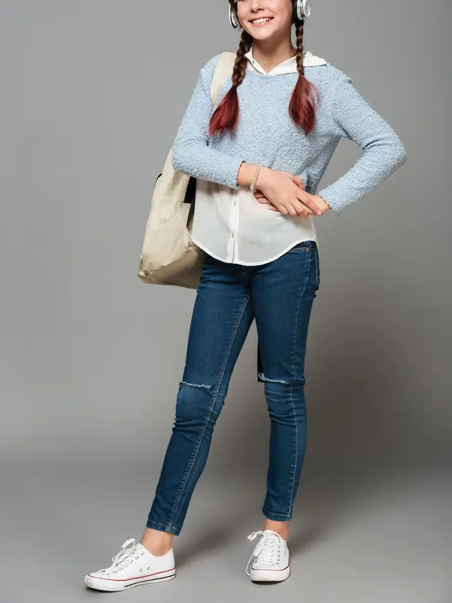 Inspirasi Outfit Simple Tapi Stylish Untuk Hari Pertama Kuliah (photo by freepik.com)