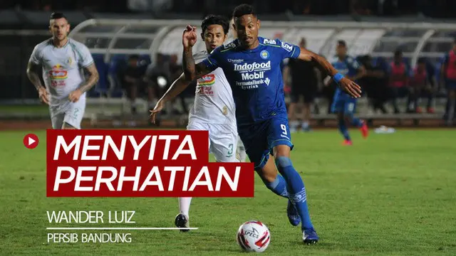 VIDEO: Striker Persib, Wander Luiz Menyita Perhatian di Shopee Liga 1 2020