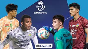 Kiper-kiper klub BRI Super League: Teja Paku Alam, Cahya Supriadi, Ernando Ari Sutaryadi, Nadeo Argawinata.