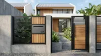 10 Desain Pagar dengan Kotak Surat Modern, Bikin Fasad Rumah Lebih Rapi dan Fungsional