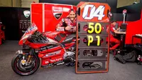 Andrea Dovizioso mempersembahkan kemenangan ke-50 bagi Ducati di kelas utama usai memenangkan MotoGP Austria 2020. (Dok MotoGP)
