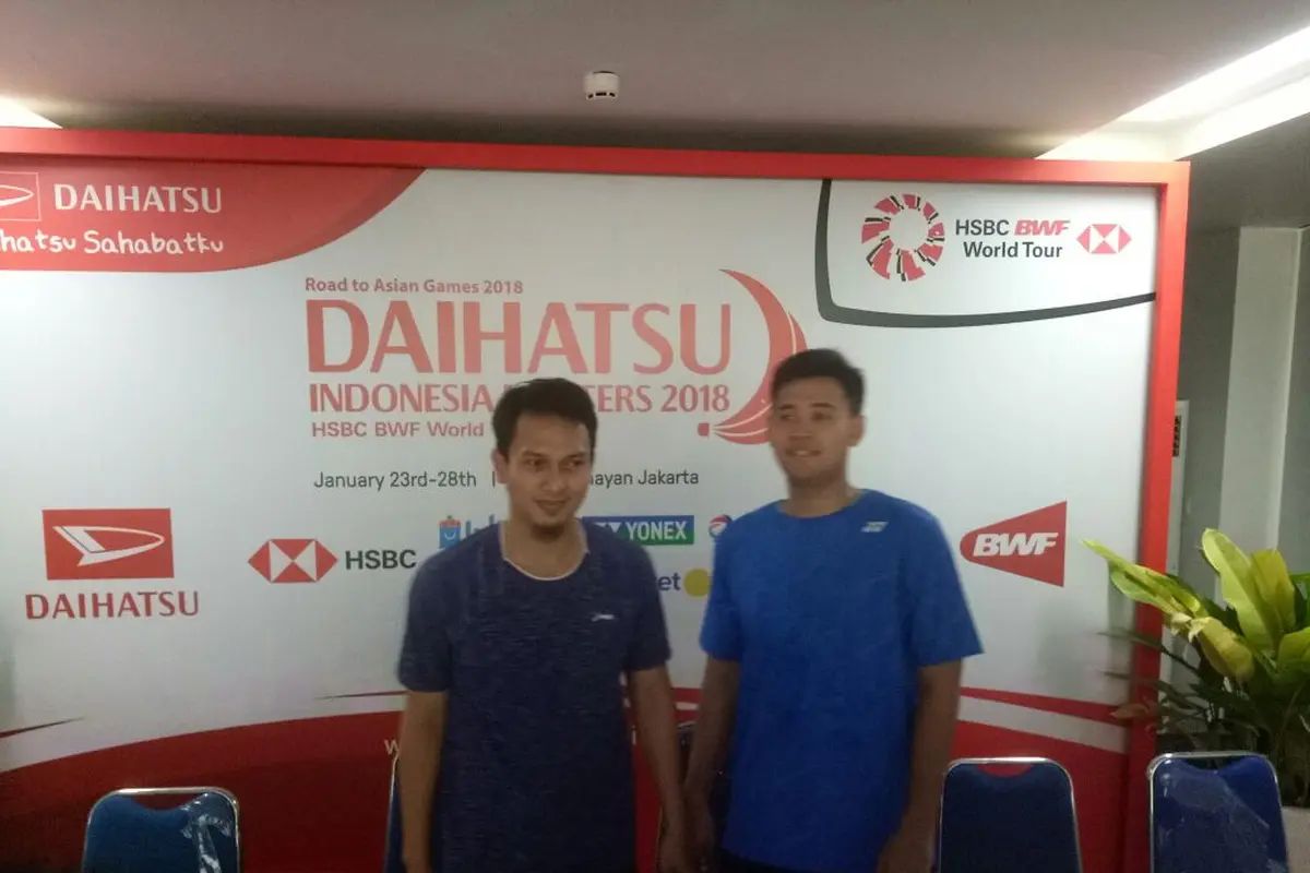 Mohammad Ahsan/Angga Pratama, Indonesia Masters 2018