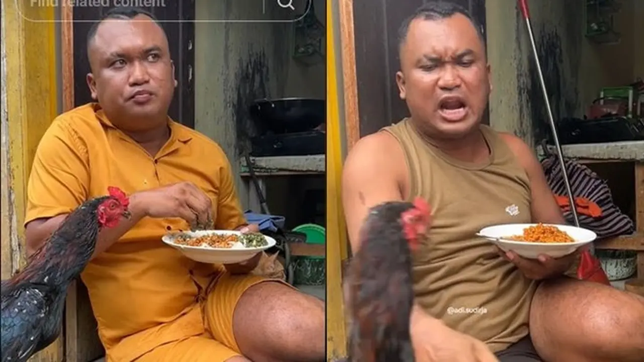 6 Potret Adi Sudirja, Pemilik Ayam Bernama Putra yang Viral di Medsos