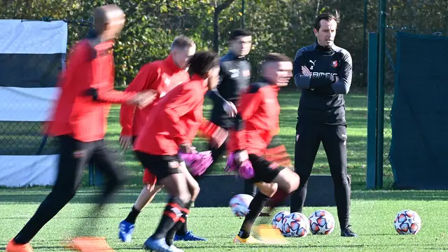 Hadapi Chelsea, Para Pemain Rennes Semangat Berlatih