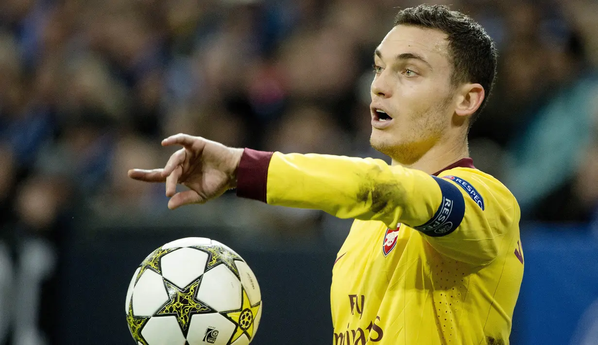Thomas Vermaelen - Mantan pemain Ajax ini punya karier yang bagus selama lima musim di Arsenal. Pada tahun 2014 Vermaelen dijual The Gunners ke Barcelona. Beruntungnya Vermaelen di musim perdananya langsung bisa mencium trofi Liga Champions. (AFP/Odd Andersen)