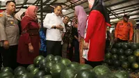 Wali Kota Surabaya Eri Cahyadi meresmikan Pasar Induk Surabaya Sidotopo (Dian Kurniawan/Liputan6.com)