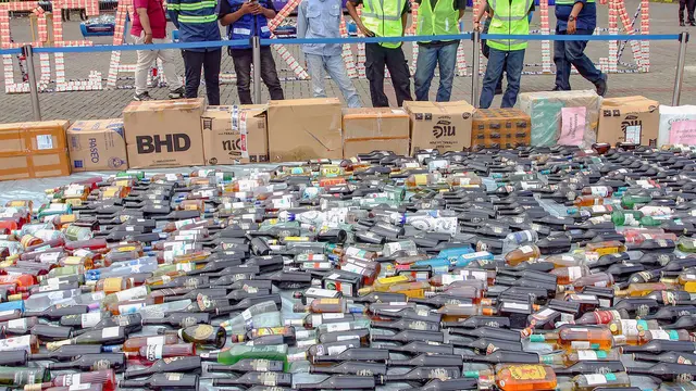 Bea Cukai Banten Musnahkan 41,5 Juta Batang Rokok dan Barang Ilegal Lainnya