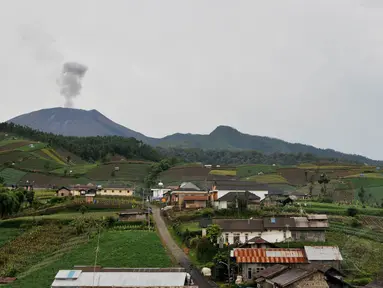Suasana Desa Kawasan Zona Merah Gunung Slamet