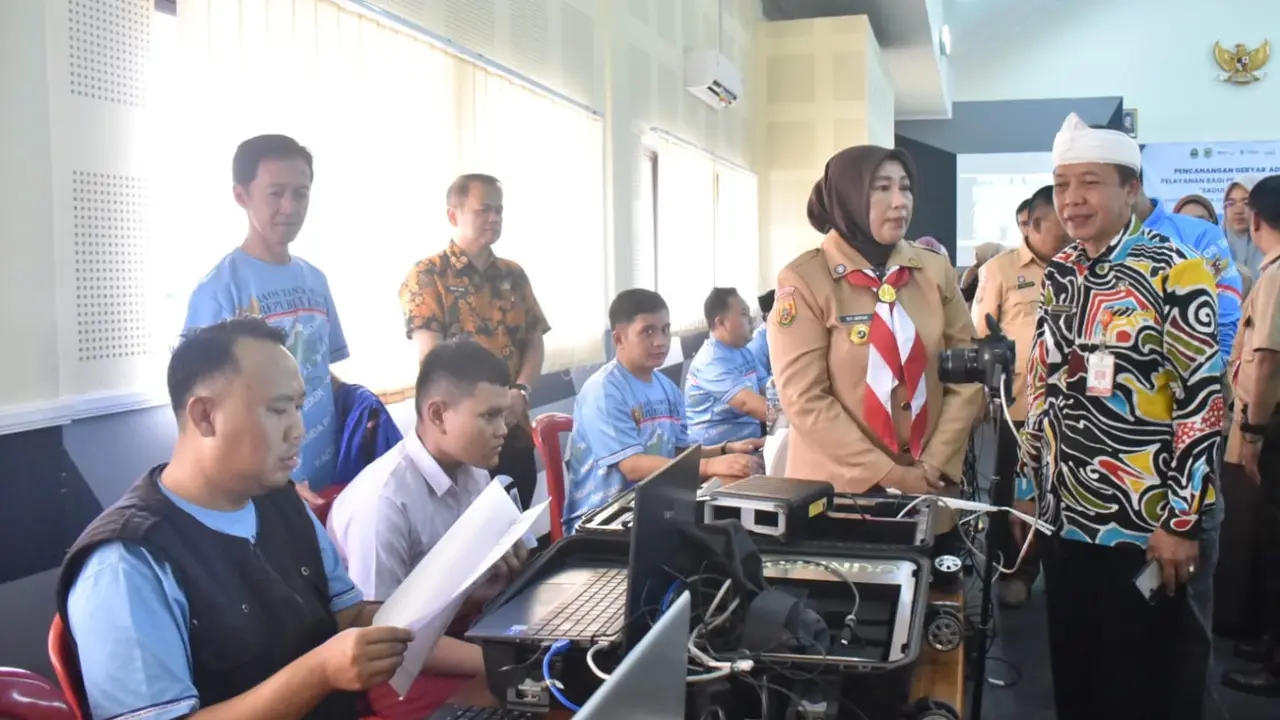 Kabupaten dan Kota di Jabar Canangkan Layanan Adminduk Inklusif Sadulur Disabilitas