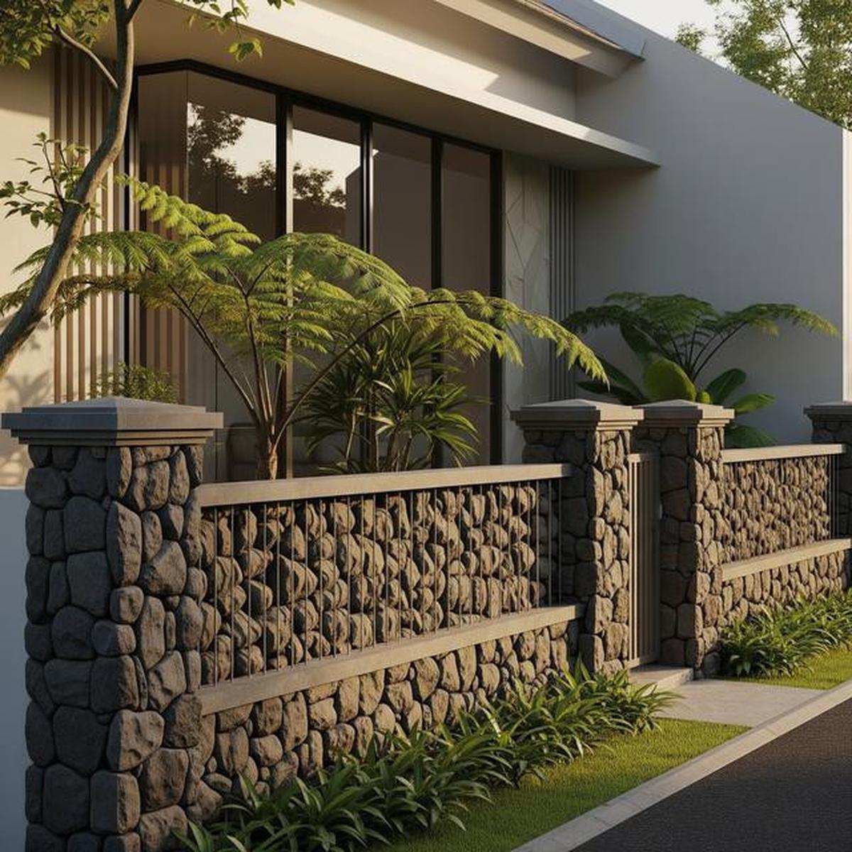 7 Model Pagar Rumah Kecil Tapi Kokoh dan Elegan, Cocok untuk Hunian Minimalis 2025