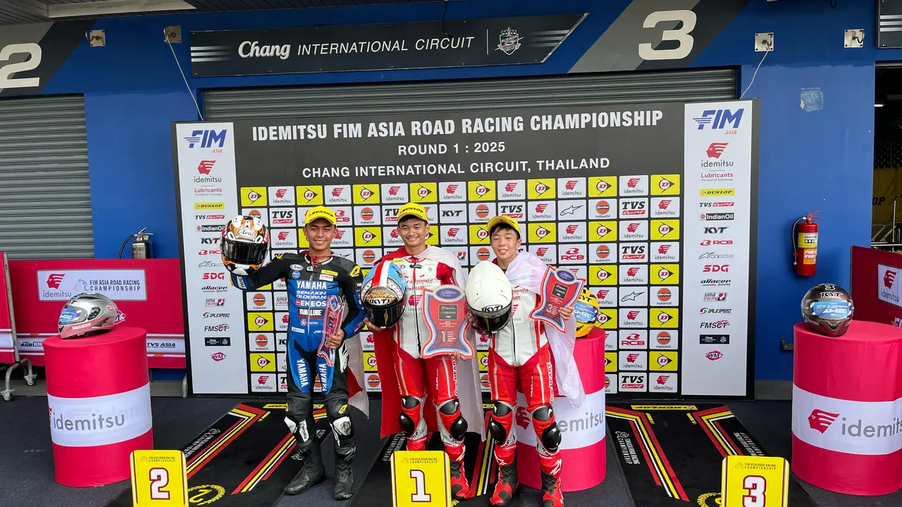 AHRT Rebut Kemenangan Ganda di ARRC Buriram 2025